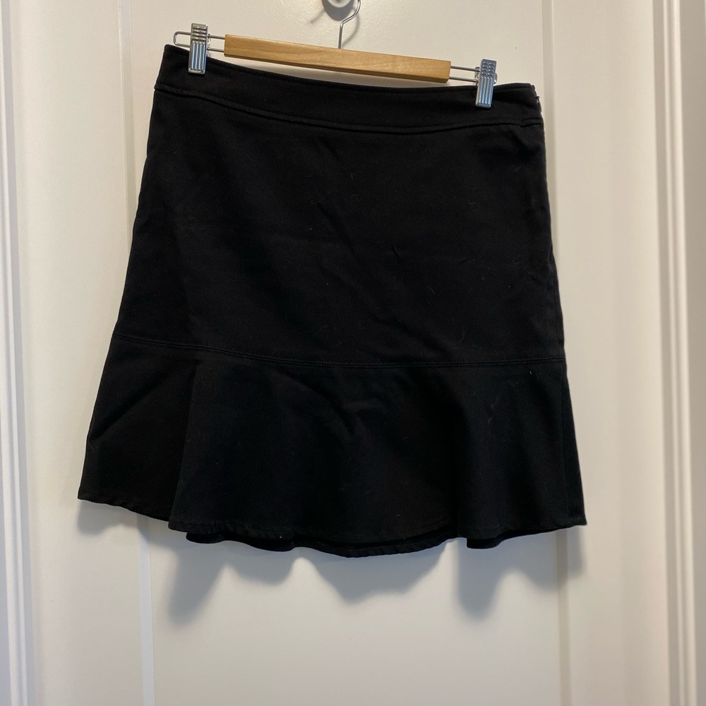 GAP Black Trumpet Knee-Length Skirt for Work